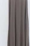 SWAYING/KNIT seamless three-quarter sleeve long skirt SW24SS2L15 gray green PS69